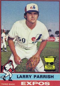 3B Larry Parrish, Expos